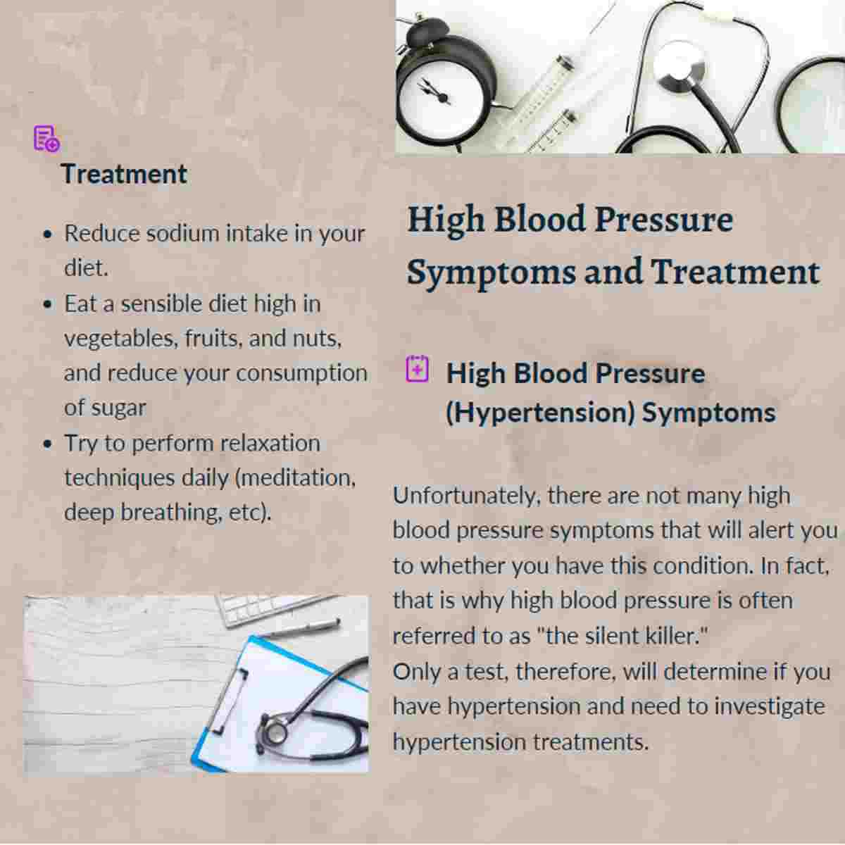 High Blood Pressure Symptoms Causes And Treatments Infojankari