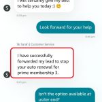 amazon prime membership cancellation chat 6