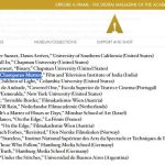 semifinalist of the Oscar Student Academy Awards