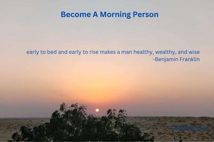 Wake Up Early: How To Become A Morning Person