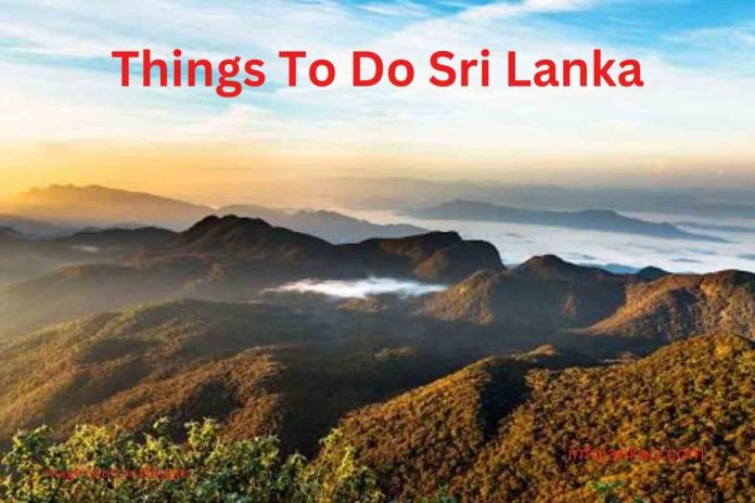 Top 10 Things To Do in Sri Lanka